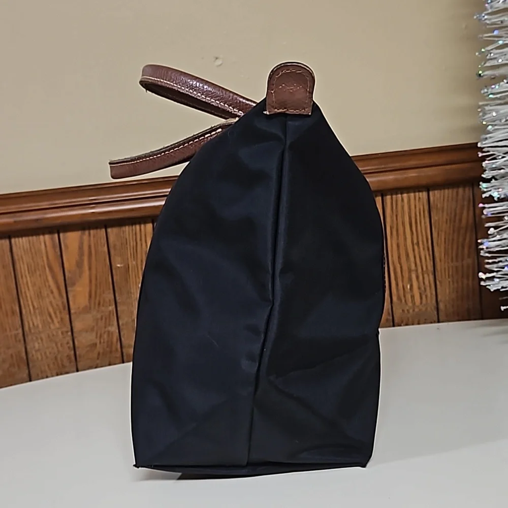 Longchamp Purple and Black Tote Bag - Picture 4 of 17